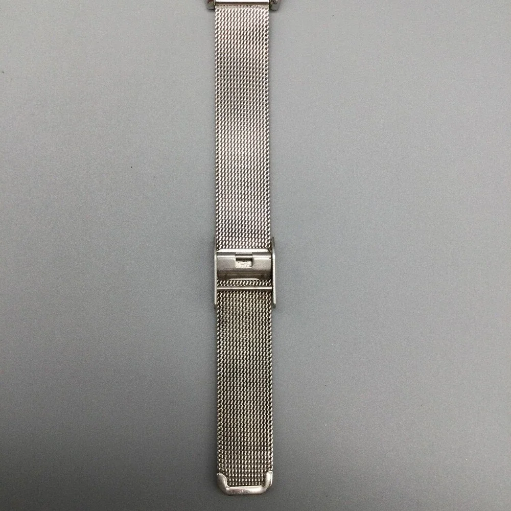 Timex Womens Watch 25mm Silver Tone Mesh Band Stainless Steel New Battery